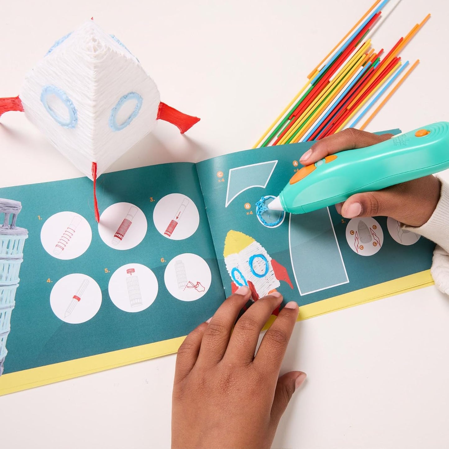 Start+ Essentials 3D Pen Set for Kids, Easy to Use, Learn from Home Art Activity Set, Educational STEM Toy for Boys & Girls Ages 6+